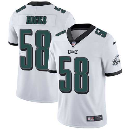 Nike Philadelphia Eagles #58 Jordan Hicks White NFL Vapor Untouchable Limited Jersey,We sell and wholesale Nike Philadelphia Eagles #58 Jordan Hicks White NFL Vapor Untouchable Limited Jersey on line form chian!